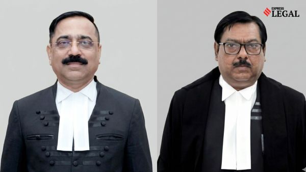 Justices Sujit Narayan Prasad and Sanjay Prasad
