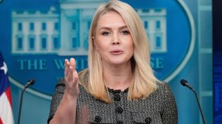 karoline leavitt, us press secretary, iran,