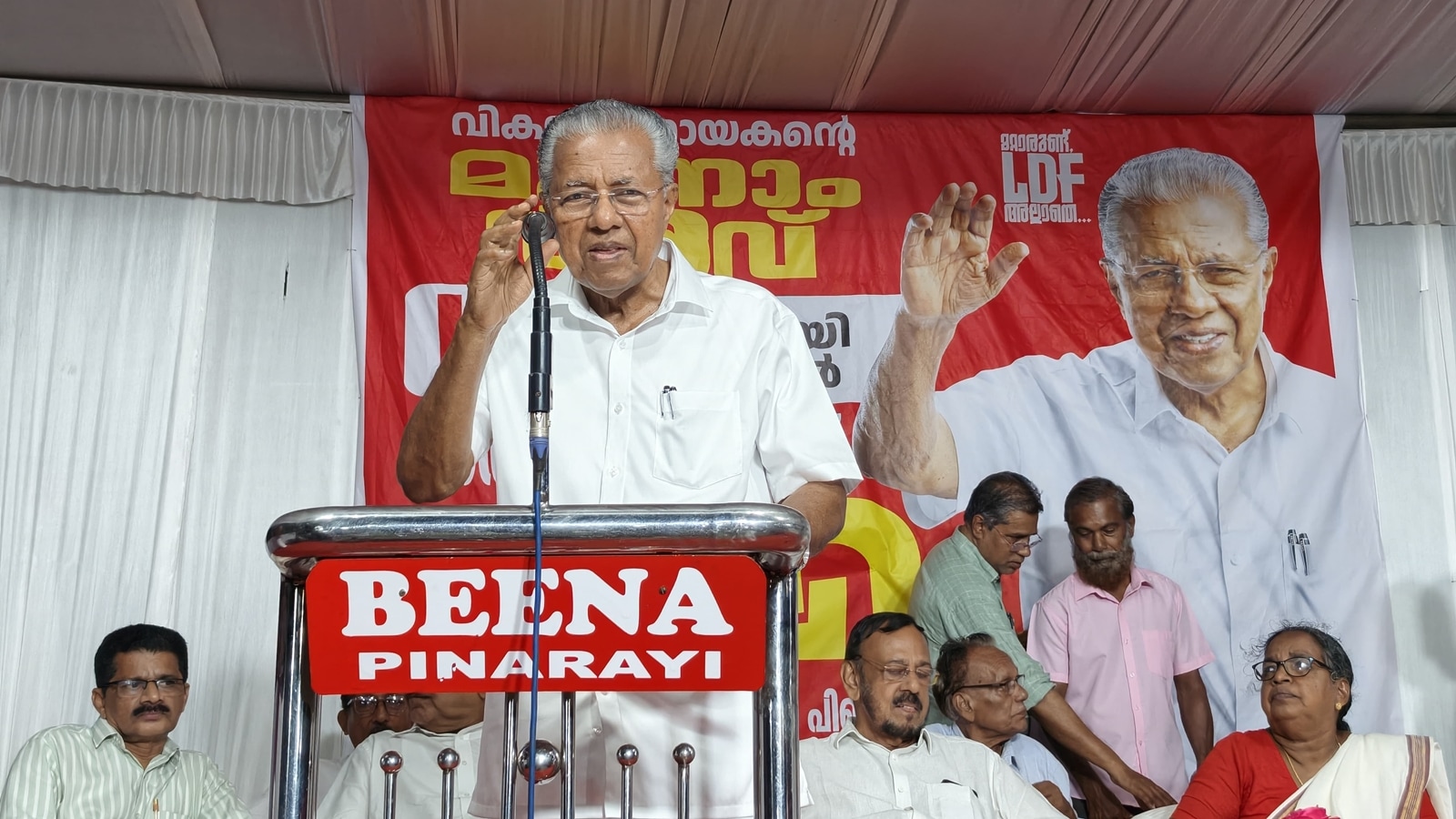 'Third Arrival': Kerala CM sees enthusiastic welcome and flash mob at record-breaking seat in campaign finale