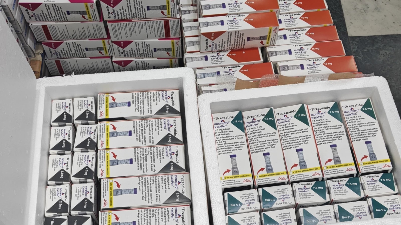 Stock of fake weight loss drug worth Rs 56 L seized from cab in Gurgaon, key accused managed production from home