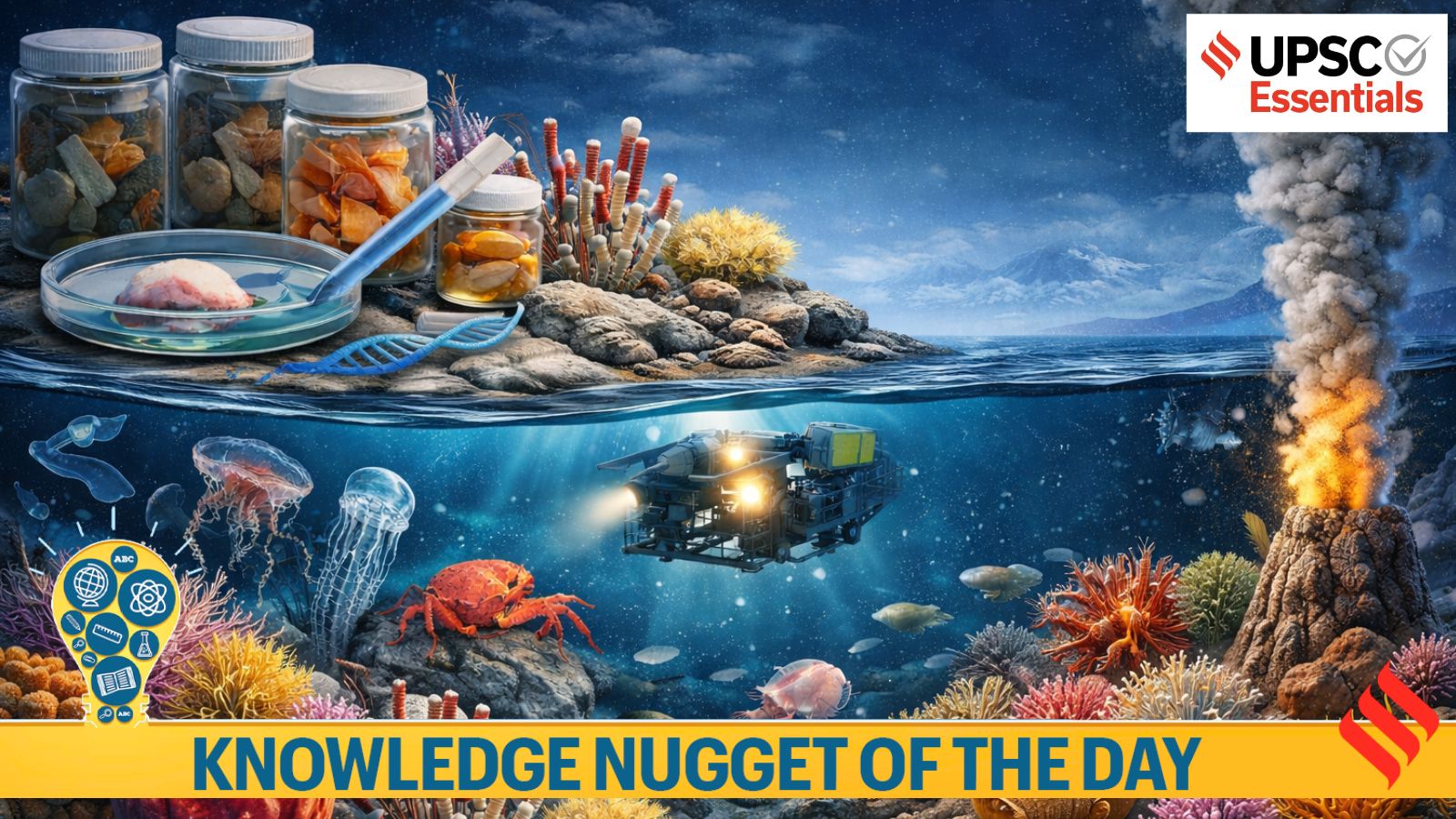 Knowledge Nugget | India gets its National Repository for Deep-Sea Fauna — what is it, and why does it matter?