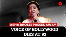 Asha Bhosle Death: Bollywood Lost Its ‘Tai’ at 92|  Asha Bhosle| Playback Singer| Mumbai