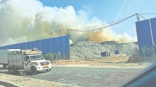 Gurgaon’s Bandhwari landfill fire was finally doused on Friday evening after a 50-hour battle and a timely rain shower; MCG has now issued notices to waste agencies for failing to implement safety protocols.
