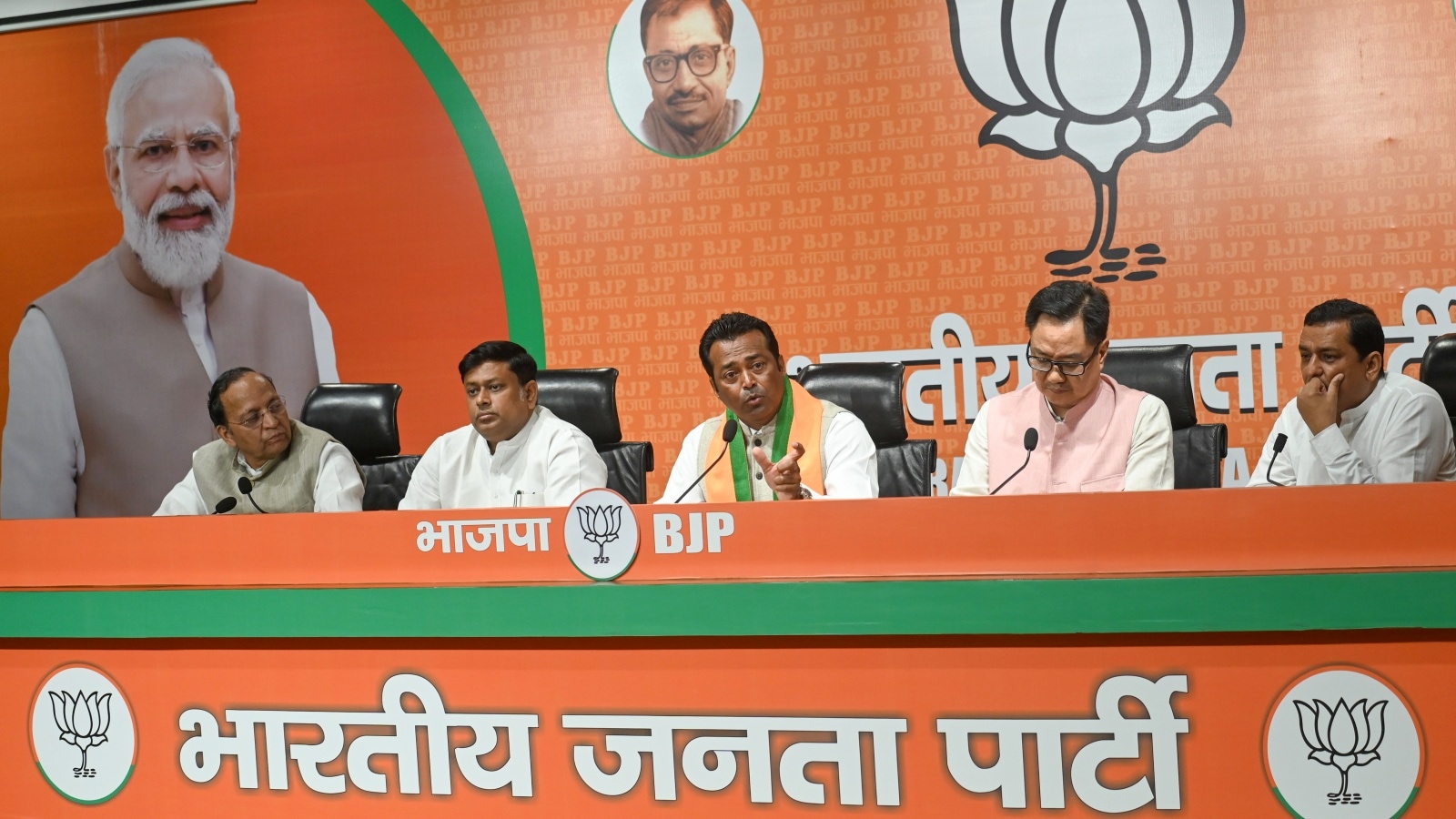 As tennis legend Leander Paes plays TMC-BJP volley, debate over ‘Kolkatar chele’ vs ‘bohiragoto’