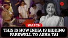 Asha Bhosle Funeral: From Politicians to Common People- India Bids Farewell To Asha Tai