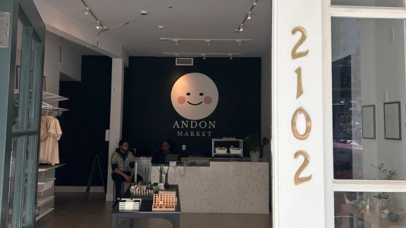 The Andon Market storefront, operated by an autonomous AI system with a $100,000 budget. (Image: Andon Labs)