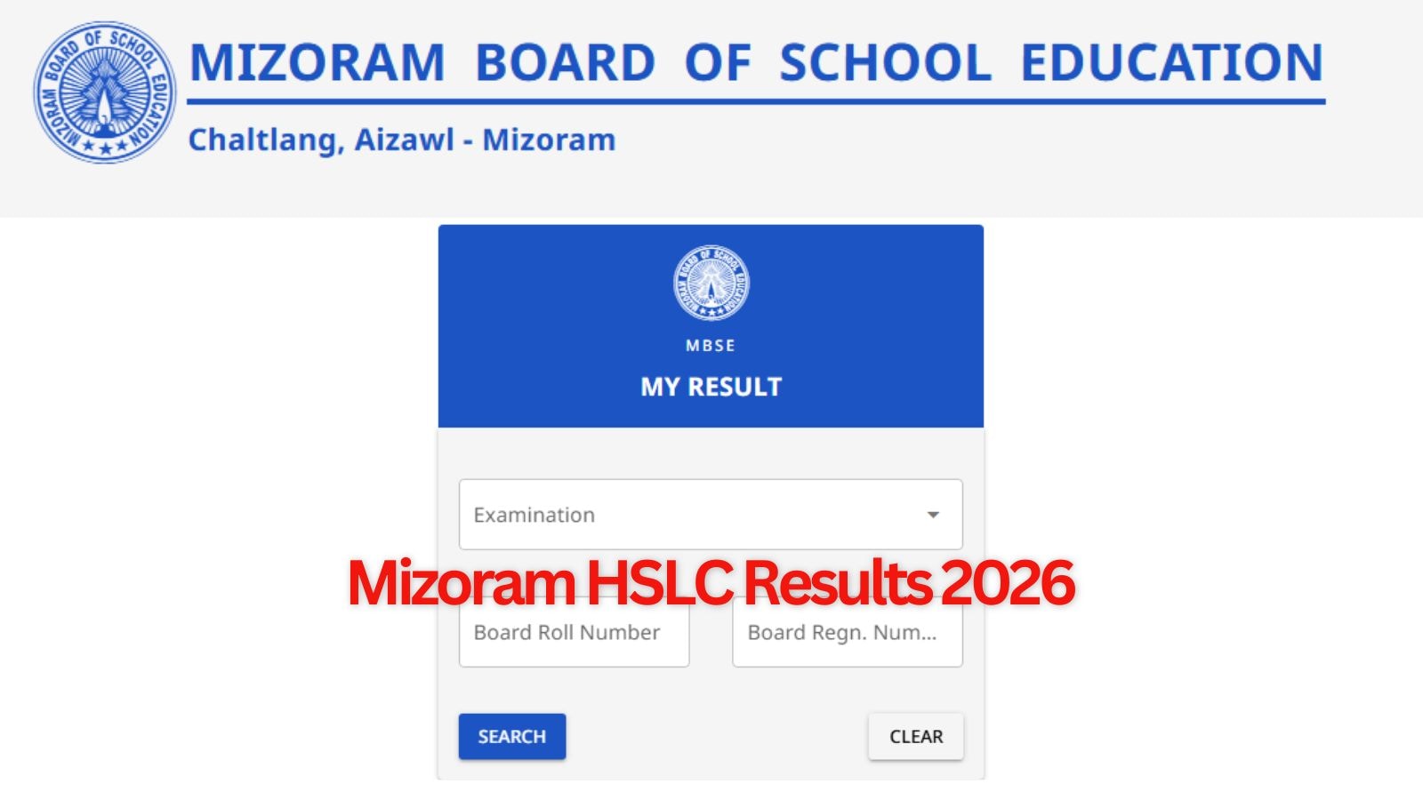 MBSE Mizoram Class 10th Results 2026: Results releasing shortly for HSLC 10th, where to check?
