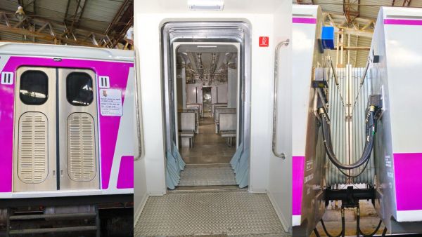 Central Railway's new 12-car non-AC EMU with Automatic Doors (Image: CR)