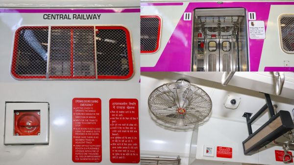 Central Railway's new 12-car non-AC EMU with Automatic Doors (Image: CR)