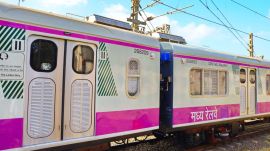 Central Railway's new 12-car non-AC EMU with Automatic Doors (Image: CR)