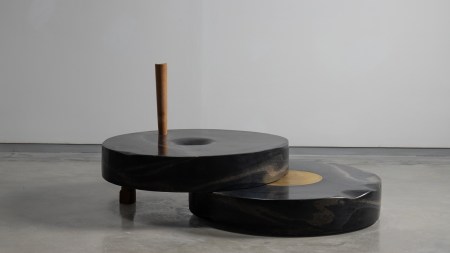 A sculpture from 'The Future of Nostalgia' by Murari Jha