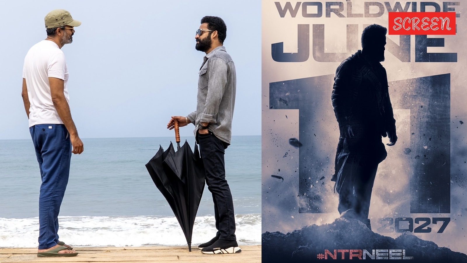 Jr NTR and Prashanth Neel lock June 11 next year as the release date for NTRxNeel