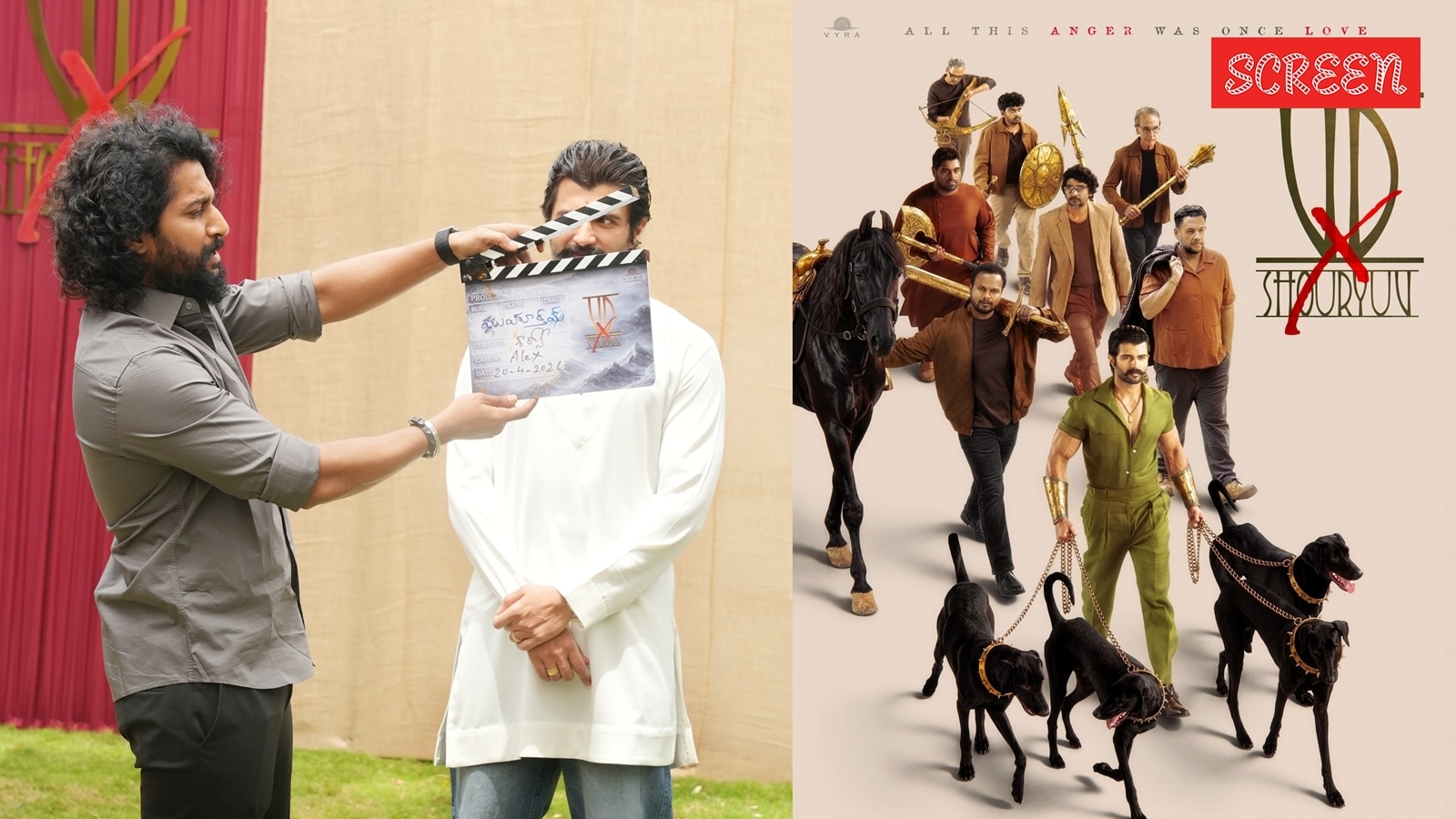 Vijay Deverakonda and Shouryuv film goes on floors with Nani’s first clap: ‘All this anger was once love’