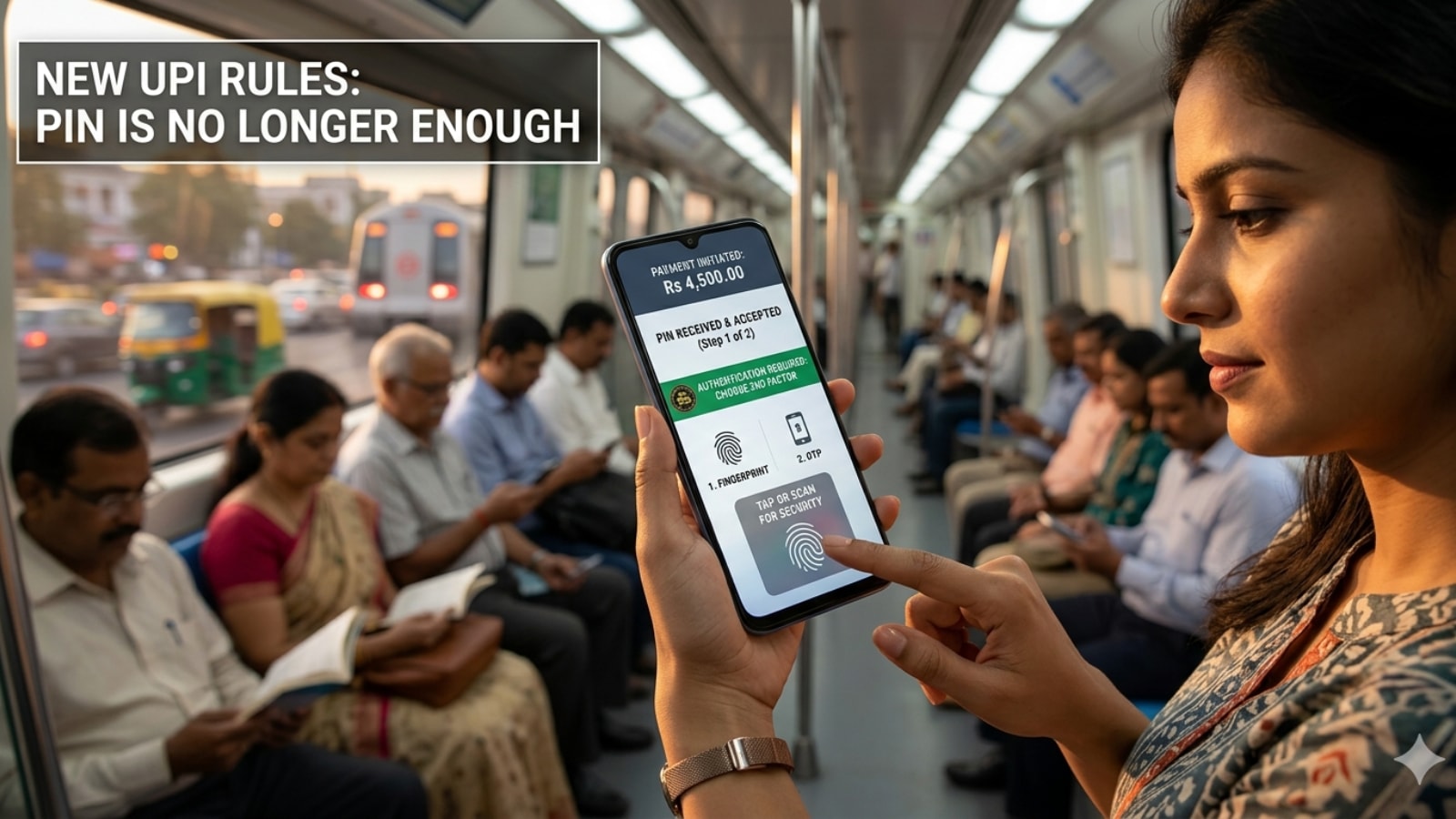 Your UPI PIN is no longer enough: Why your next online payment will require a fingerprint or OTP starting today