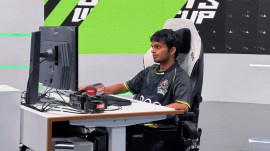FILE PHOTO - Indian GM Nihal Sarin in action for S8UL at the Esports World Cup Group Stage in 2025. (PHOTO: Special Arrangement)