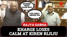 Kharge vs Rijiju: Heated Exchange In Rajya Sabha Over All-Party Meeting on West Asia Crisis