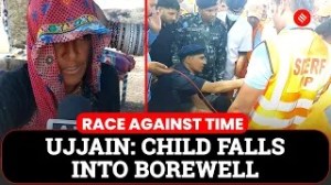 Ujjain Borewell News: 3-year-old Stuck In 75-ft Deep Borewell