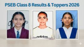 PSEB Punjab Board Class 8th Results 2026 Declared
