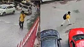 After allegedly murdering the victim, Meena, police said, was captured on CCTV cameras wearing fresh clothes and carrying a backpack while leaving the house around 7.30 am.