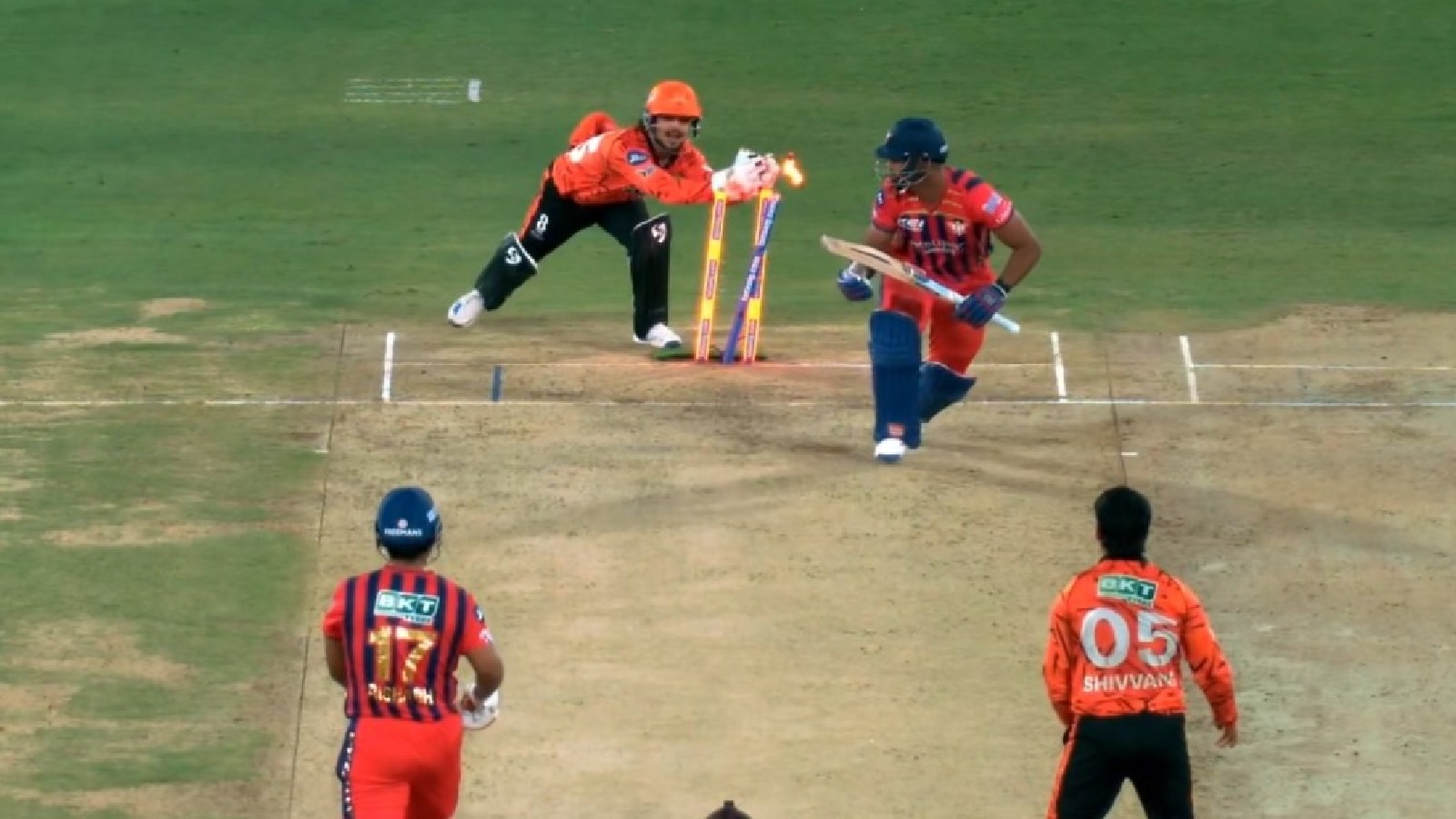 WATCH: LSG’s Nicholas Pooran has brain fade moment, gets run out in bizarre manner vs SRH