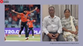 Praful Hinge IPL debut parents reaction