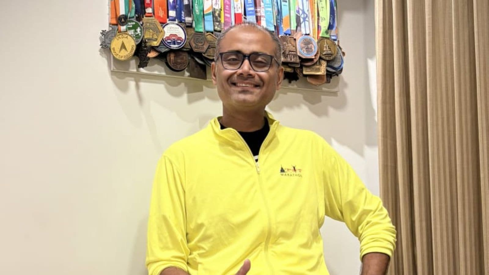 Turning pain into pace: Techie turns heart scare into 1,826 days of continuous, relentless running