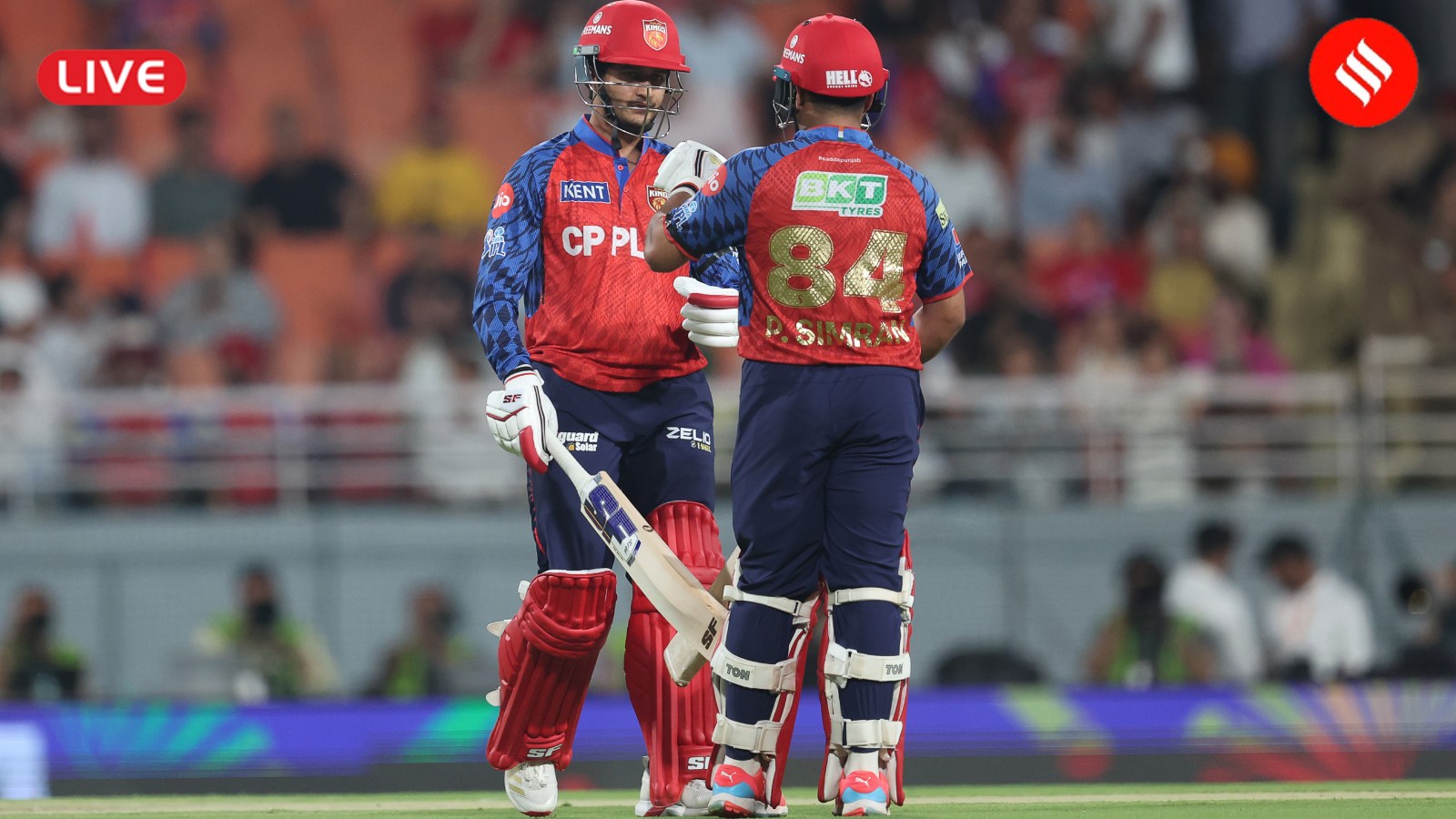 PBKS vs RR LIVE Score, IPL 2026: Punjab Kings face Rajasthan Royals in Mullanpur. (CREIMAS FOR IPL)