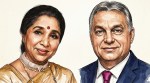 Asha Bhosle, & Viktor Orbán