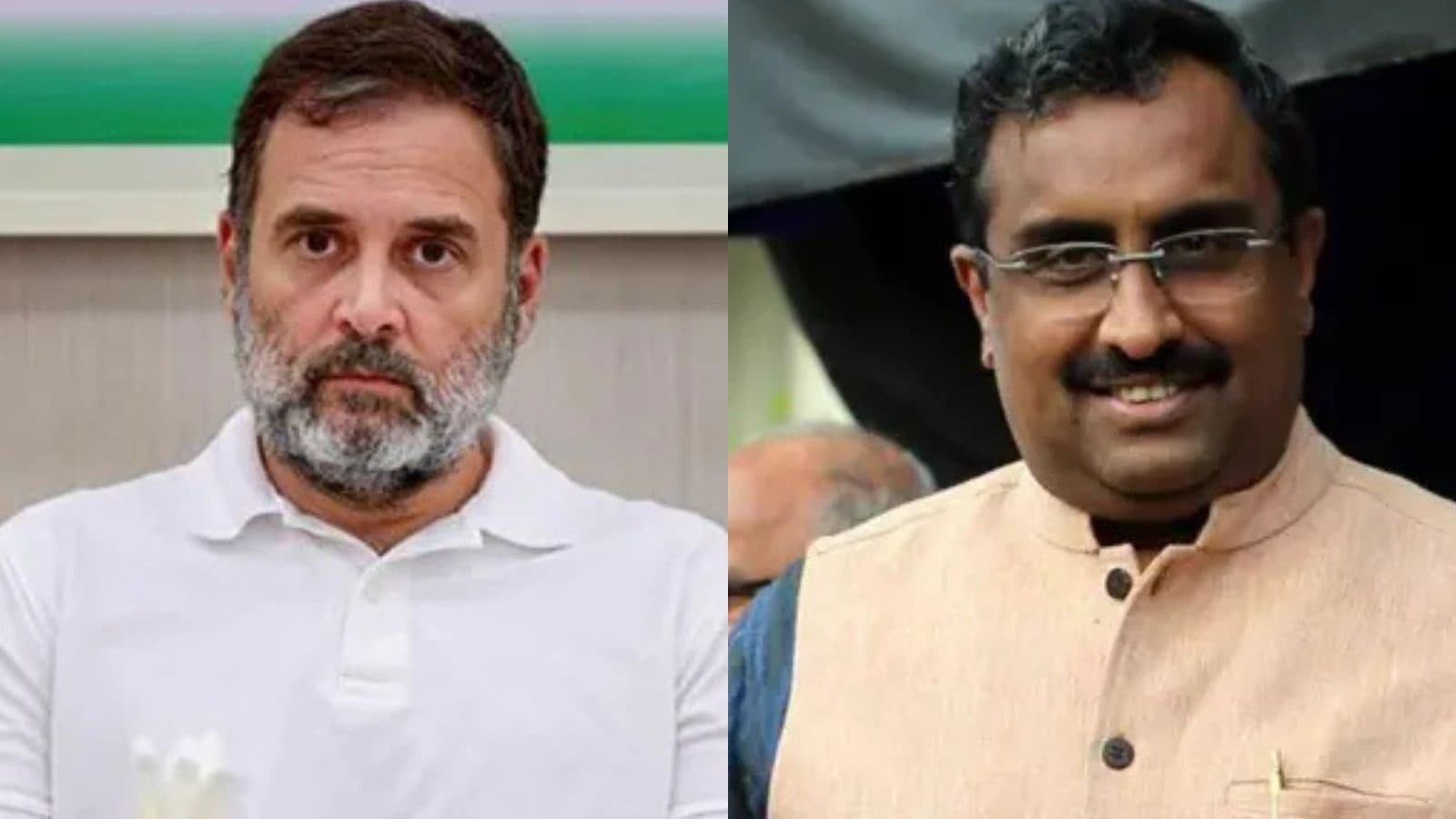 Rahul Gandhi Ram Madhav