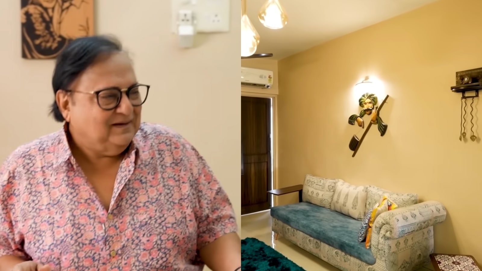 Inside Rakesh Bedi’s Mumbai home: Dhurandhar-inspired meme board in personal ‘den’, Buddha-themed artwork
