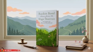 Magic Mountain: Five Seasons in the Mussoorie Hills and Beyond by Ruskin Bond. (Photo: Speaking Tiger Books/Generated using AI