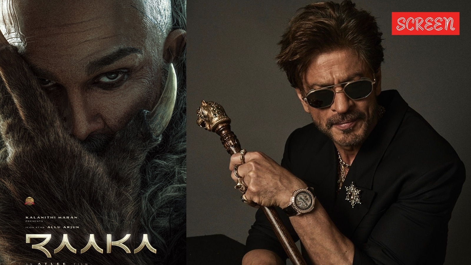 Shah Rukh Khan calls Allu Arjun’s Raaka poster ‘intriguing and amazing’, wishes Pushpa star on his birthday