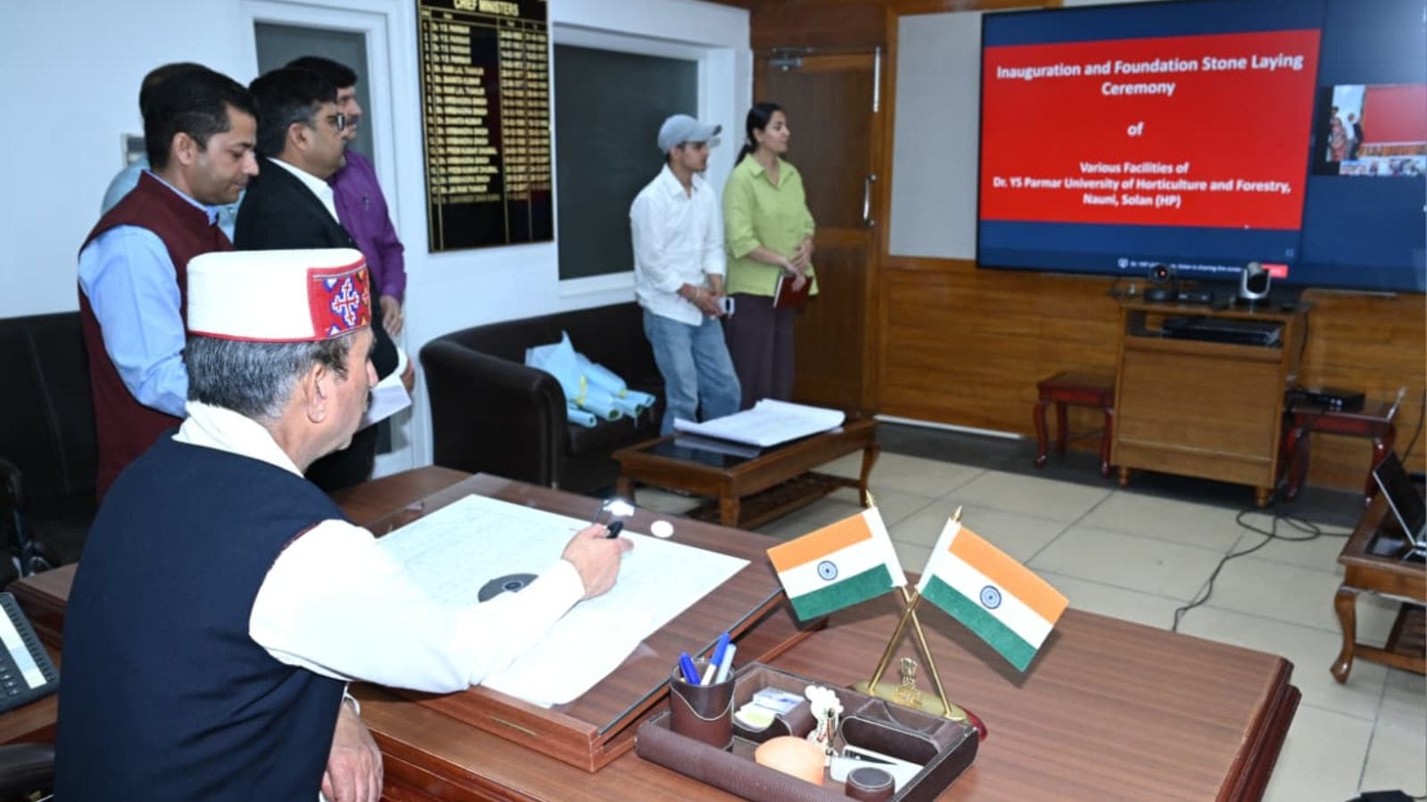 Himachal CM Sukhu lays foundation stones of projects worth Rs 34.31 crore