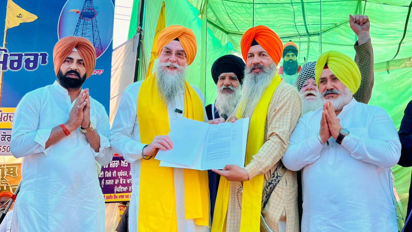 Punjab sacrilege protest: After 560 days atop 400-ft BSNL tower, farmer to descend on Friday