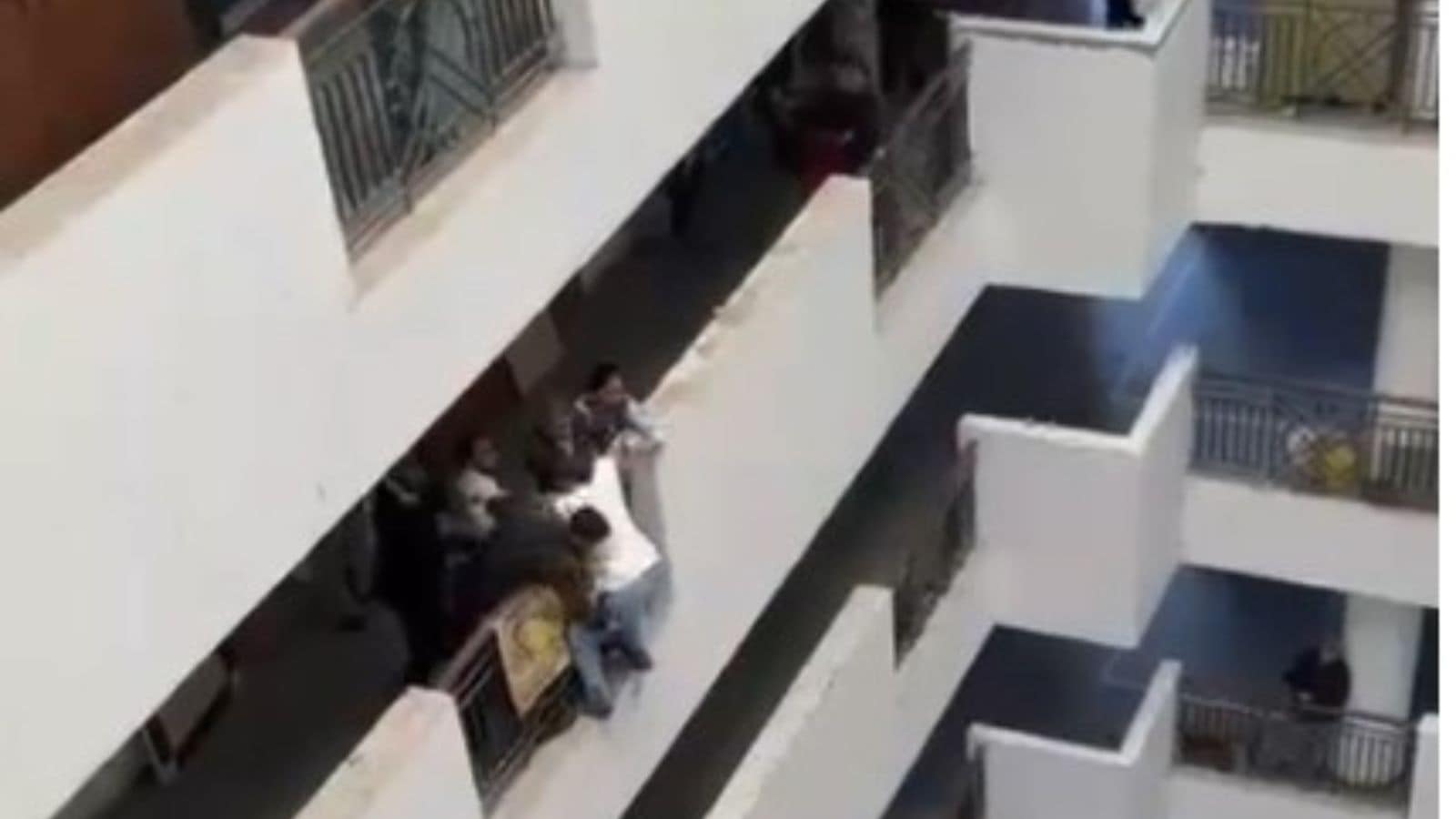 Frustrated over 10-year-old case, man tries to jump off Saket court building’s 4th floor; lawyers rescue him