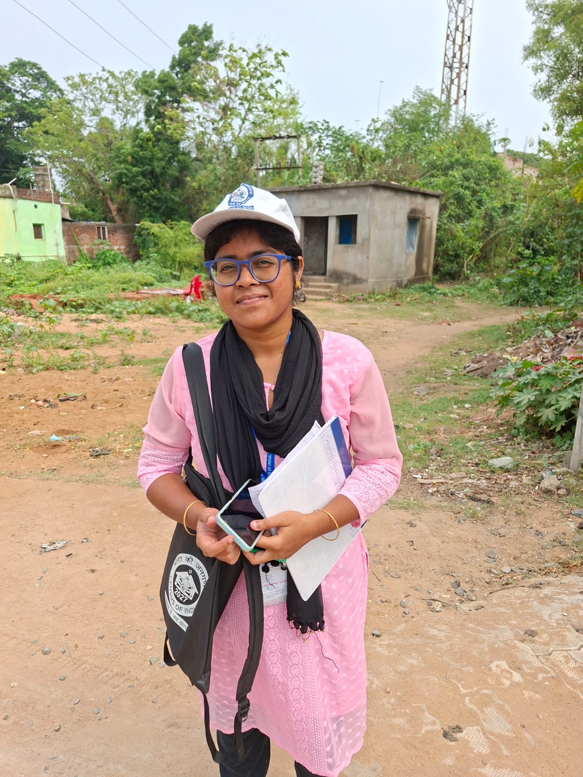 Two water bottles, ORS packets and a cap: How a Census enumerator is racing the sun in Odisha