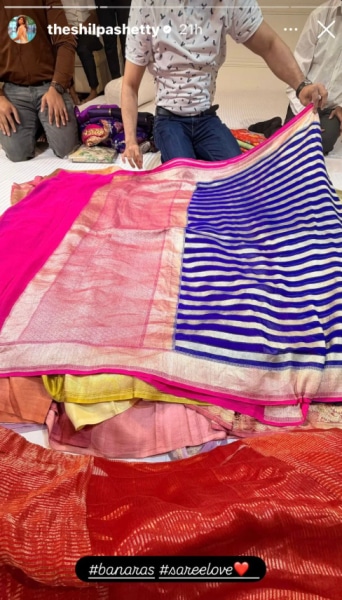 Shilpa Shetty Varanasi trip