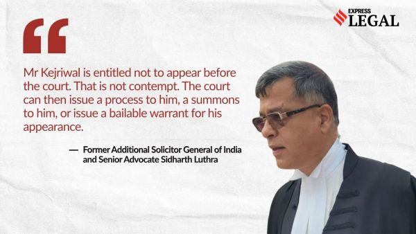 Senior Advocate Sidharth Luthra Arvind Kejriwal Justice Swarana Kanta Sharma