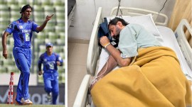 Former Afghan cricketer Shapoor Zadran is battling with a life-threatening immune system disorder. (PHOTO: AP/X)