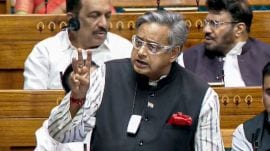 Delimitation will turn out to be political demonetisation: Tharoor in Lok Sabha