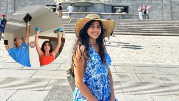 Shenaz Treasury’s Dad’s 83-Year Fitness Secret
