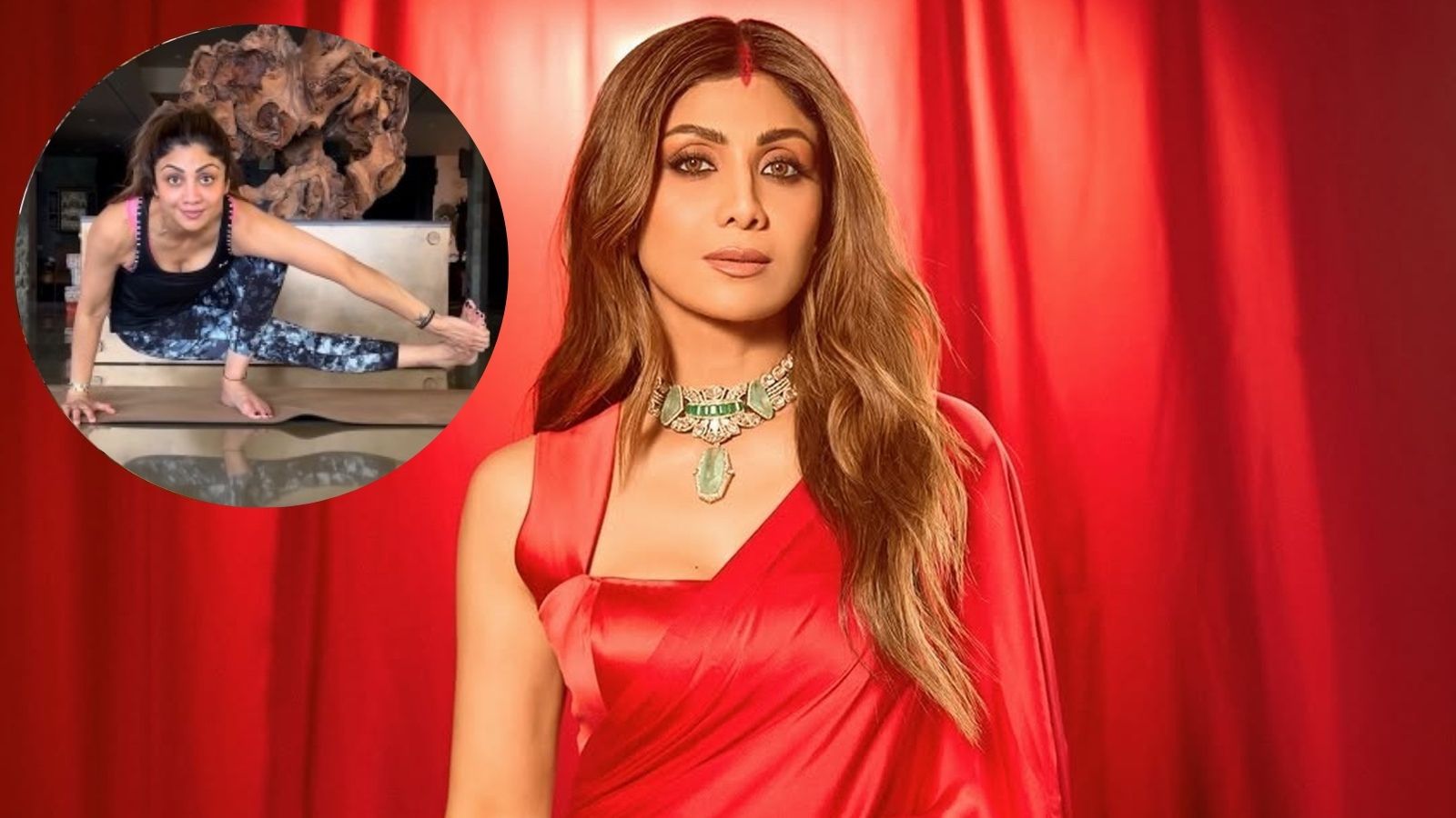 ‘Hold steady… or try to’: Shilpa Shetty shows us how to ace Bala Parsva Bhuja Dandasana