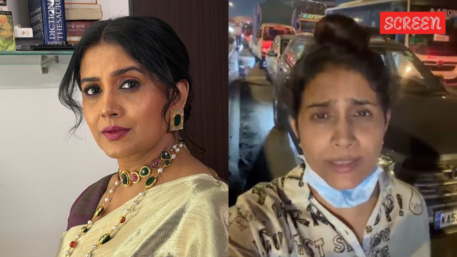 Sonali Kulkarni stranded for 5 hours in Mumbai traffic, calls situation ‘scary’