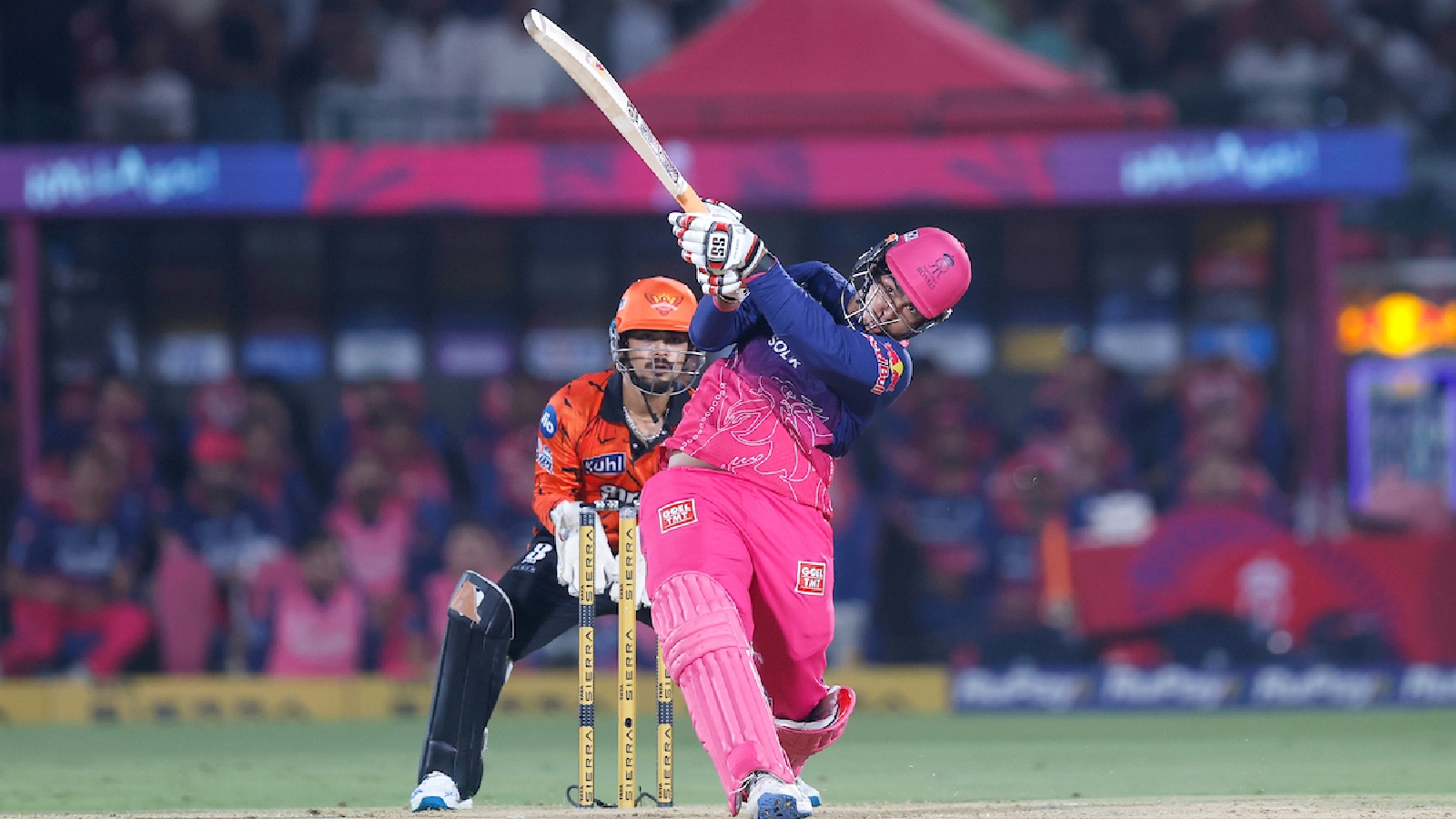 Vaibhav Sooryavanshi slams third-fastest IPL century in match vs Sunrisers Hyderabad