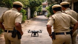 Spy drone suspicion