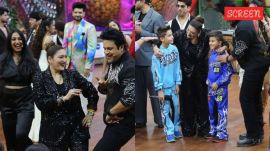 Sunita Ahuja with Krushna Abhishek Laughter Chefs 3