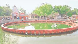 Vedic forest Naimisharanya project ‘Vedaranyam’ is being developed by the Uttar Pradesh government to promote spiritual tourism through a nature-based, Veda-themed experience. (File Photo)