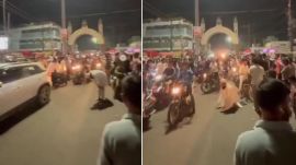 According to police, the incident took place on Saturday evening near Shahabad Gate crossing when a man ran onto the road, sat down in the middle of the carriageway, and began offering namaz on the spot. (File Photo)