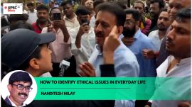 upsc ethics traffic jam in mumbai