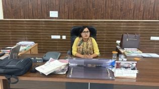 Sub-Divisional Officer Kajal Meena and two others arrested for allegedly accepting a Rs 60,000 bribe